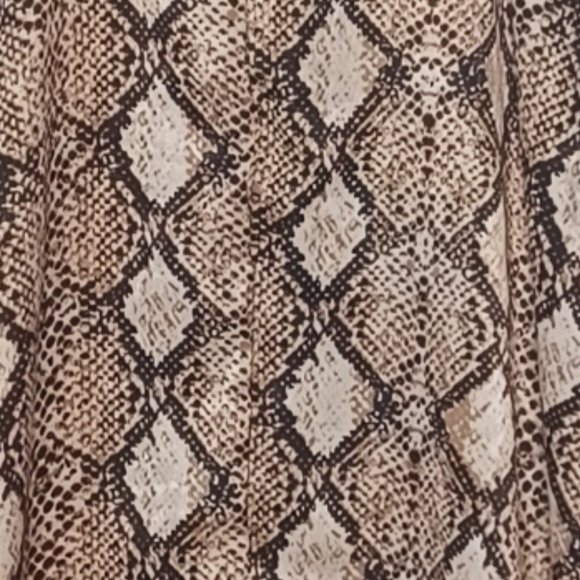 See You Monday Snakeskin Print Dress Size Medium NWT - Picture 2 of 5